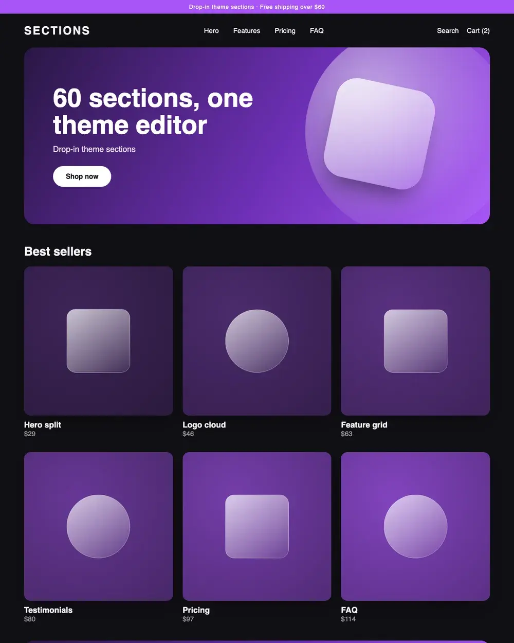 Section Pack Pro screenshot 1